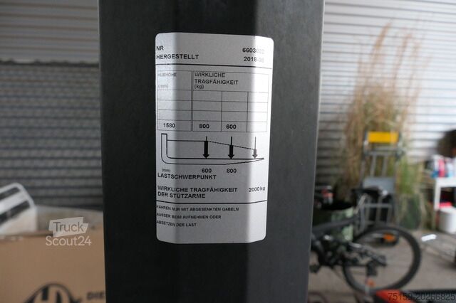 Stivuitor manual bt SWE 080L Batterie 16/2025