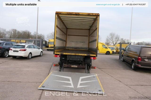 Fourgon tôlé iveco EuroCargo ML 75 E 16 P LBW LUFT AUTOMATIK COC EURO-5 Koffer-Innenlänge 5,5m