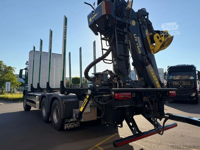 Transporteur de bois MAN TGS 33.510 6x4 BL Kurzholz 3 Monate in Gebrauch...