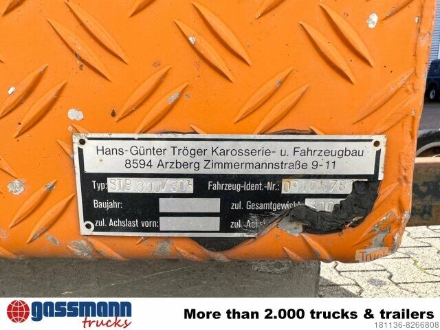 Lavtloader trailer STB 300/30B