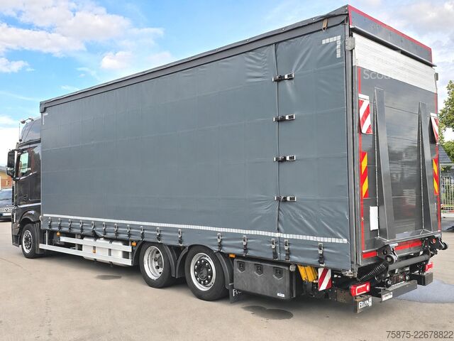 Valníkový nákladní automobil s plachtou MERCEDES-BENZ Actros MP5 2643 6x2*4 *Plane 8,55m*3 to LBW*TOP