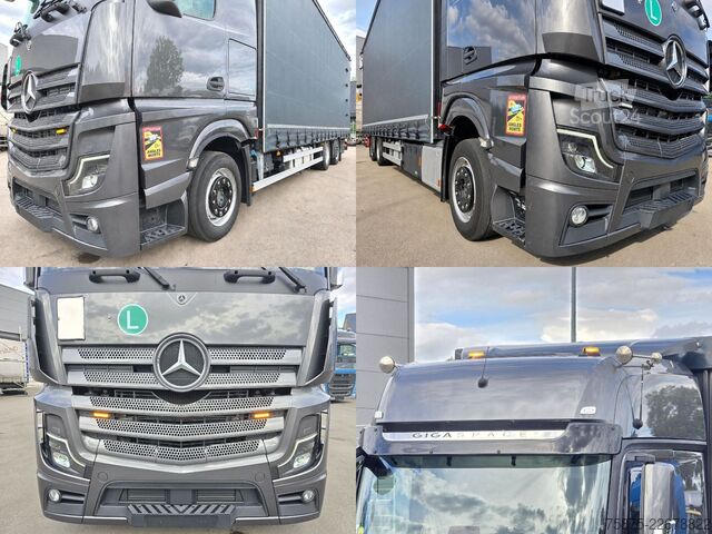 Valníkový nákladní automobil s plachtou MERCEDES-BENZ Actros MP5 2643 6x2*4 *Plane 8,55m*3 to LBW*TOP
