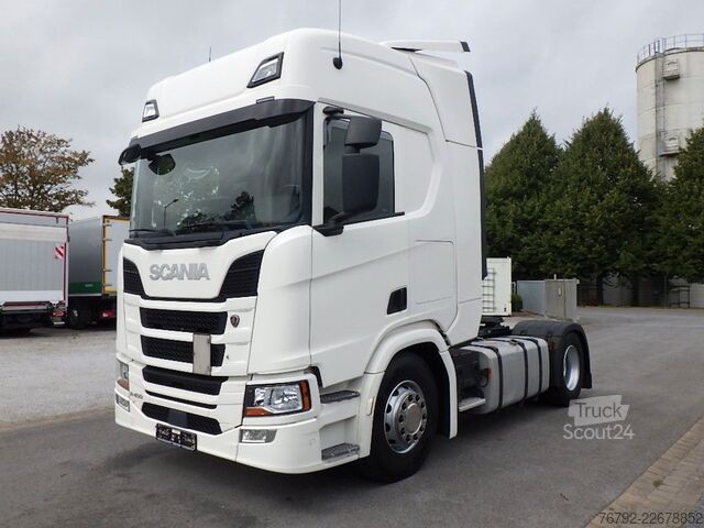 Standaard trekker SCANIA R 450 A Highline/Ret./Hydr./Safety/Leder/Spoiler