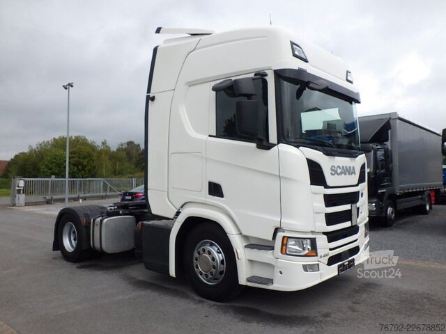 Standaard trekker SCANIA R 450 A Highline/Ret./Hydr./Safety/Leder/Spoiler