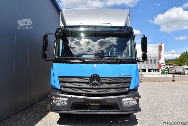 Camion caisson MERCEDES-BENZ Atego 1230 L E6 4x2 Koffer LBW