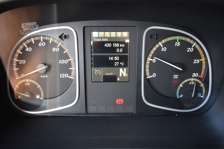 Camion caisson MERCEDES-BENZ Atego 1230 L E6 4x2 Koffer LBW