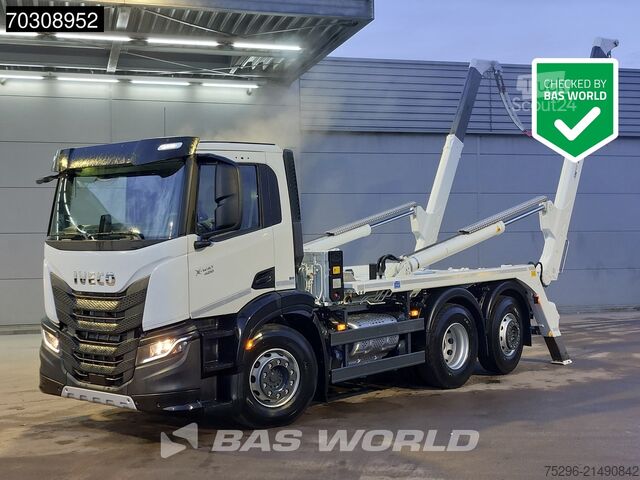 Containertransport (portaalarmsysteem) Iveco X-Way 420 X-Way 6X2 NEW! Meiller AK16MT skiploa...