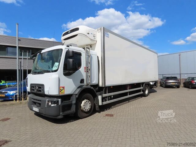 Gekoeld/bevroren transport Renault D 19T Sleeper, TK, RETARDER, 2 zones temperatur...