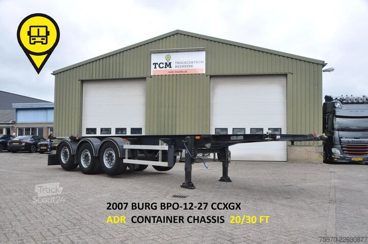 Контейнерні перевезення Burg BPO-12-27 CCXGX BPO-12-27 CCXGX - ADR CONTAINER...