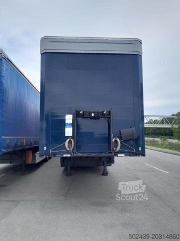 Brandalı açık yarı römork Kögel SN24
