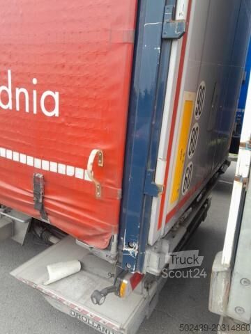 Brandalı açık yarı römork Kögel SN24