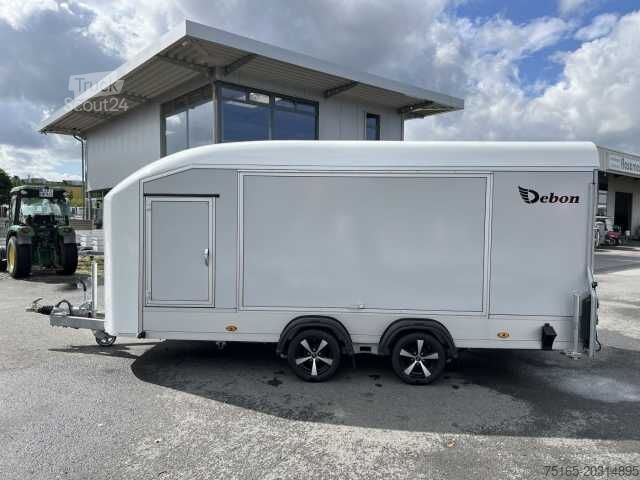 Autonkuljetustraileri Cheval Liberte Debon C1000 Roadster ALF Autotransporter geschlossen