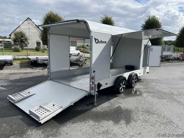Autonkuljetustraileri Cheval Liberte Debon C1000 Roadster ALF Autotransporter geschlossen