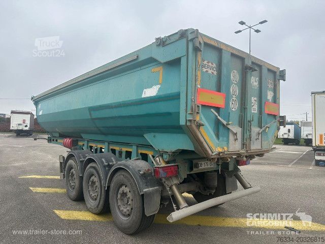 Полуприцеп-самосвал Benalu Semitrailer Tipper Steel half pipe body 39m³