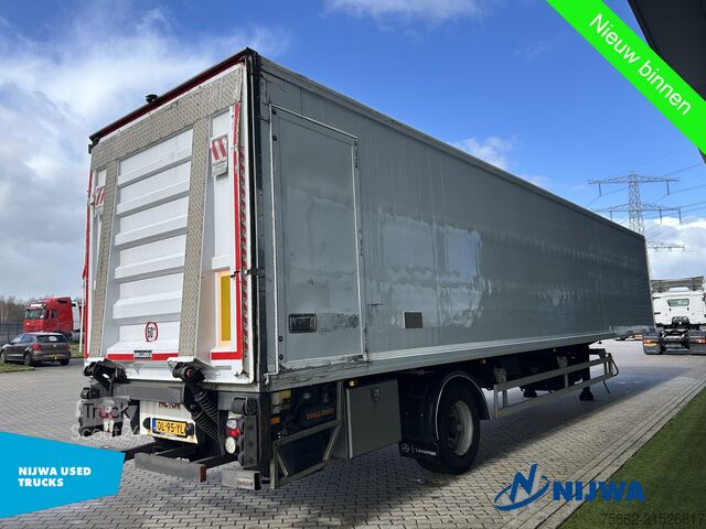 Транспортиране в хладилник/замразено Pacton trailers TBZ.122 Carrier Maxima 1300 + Laadklep