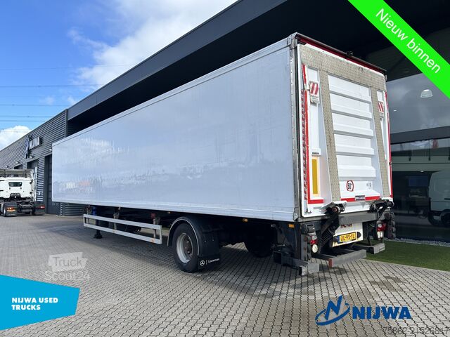 Транспортиране в хладилник/замразено Pacton trailers TBZ.122 Carrier Maxima 1300 + Laadklep