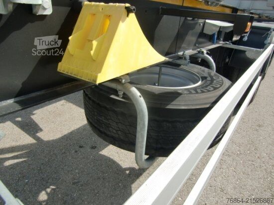 Лесовозный полуприцеп MEGA TIMBER LONG HOLZAUFLIEGER 8 RUNGENPAARE 3. ACHSE LIFTACHSE