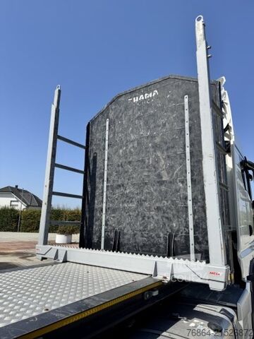 Лесовозный полуприцеп MEGA TIMBER LONG HOLZAUFLIEGER 6 RUNGENPAARE