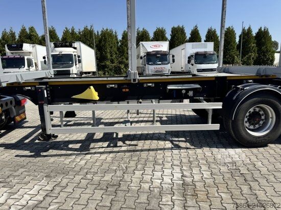 Лесовозный полуприцеп MEGA TIMBER LONG HOLZAUFLIEGER 6 RUNGENPAARE