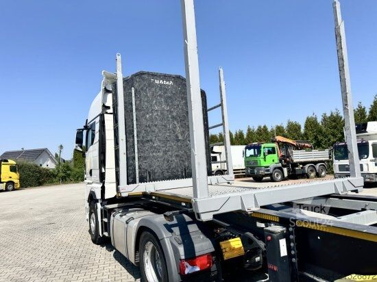 Лесовозный полуприцеп MEGA TIMBER LONG HOLZAUFLIEGER 6 RUNGENPAARE