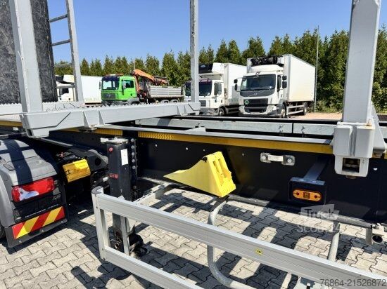 Лесовозный полуприцеп MEGA TIMBER LONG HOLZAUFLIEGER 6 RUNGENPAARE