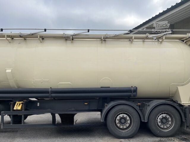 Silo trailer Fahrzeugwerke Rohr Kippsilo für trockene Nahrungsmittel