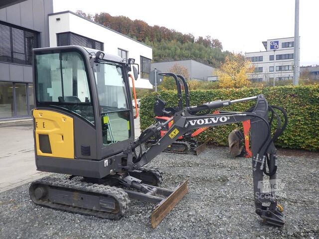 Minigraafmachine Volvo EC 18 E