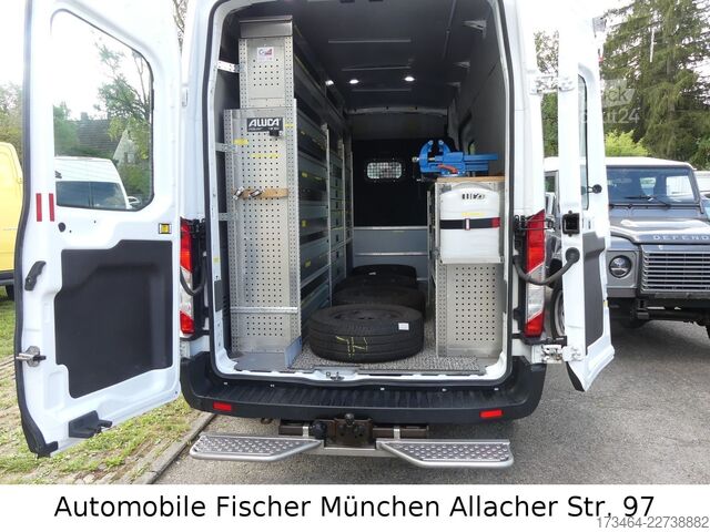 Furgoneta de caja alta FORD Transit Kasten 350 L3H3  2xStandheizung ALUCA