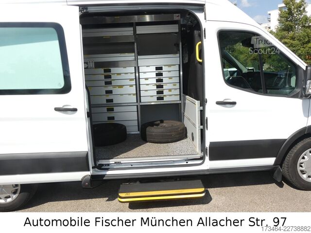 Furgoneta de caja alta FORD Transit Kasten 350 L3H3  2xStandheizung ALUCA