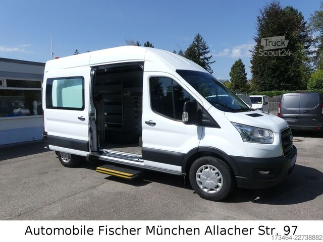 Furgoneta de caja alta FORD Transit Kasten 350 L3H3  2xStandheizung ALUCA