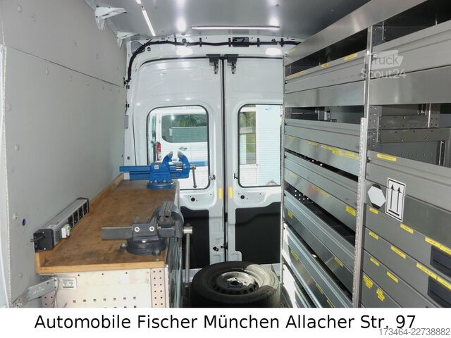 Furgoneta de caja alta FORD Transit Kasten 350 L3H3  2xStandheizung ALUCA