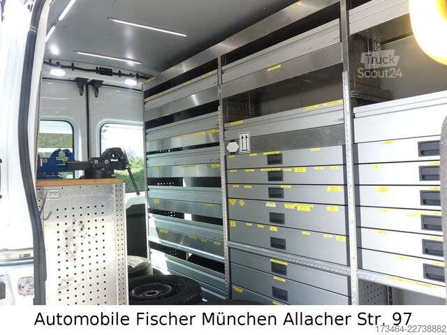 Furgoneta de caja alta FORD Transit Kasten 350 L3H3  2xStandheizung ALUCA