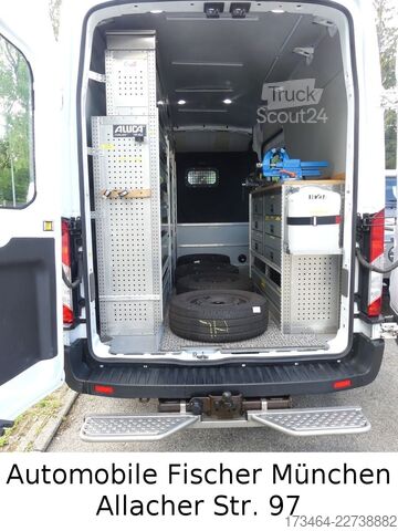 Furgoneta de caja alta FORD Transit Kasten 350 L3H3  2xStandheizung ALUCA