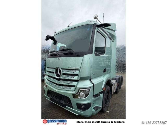 Standaard trekker Mercedes-Benz Actros 2553 LS 6x2-4, Kli-Ret-Standhzg