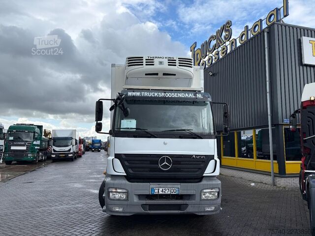 Рефрижераторне/заморожене транспортування Mercedes-Benz AXOR 1829 + THERMO KING 500e + MANUAL + LIFT