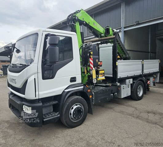 γερανός τοποθετημένος σε φορτηγό Iveco Eurocargo 160.21