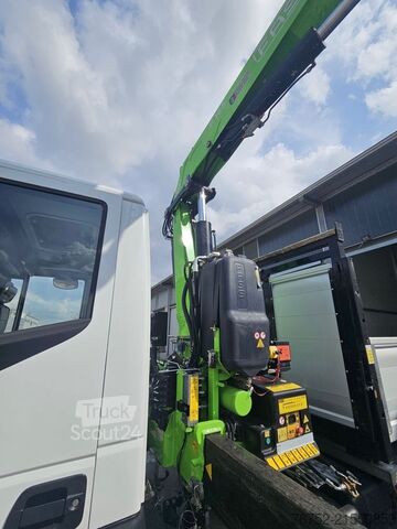γερανός τοποθετημένος σε φορτηγό Iveco Eurocargo 160.21
