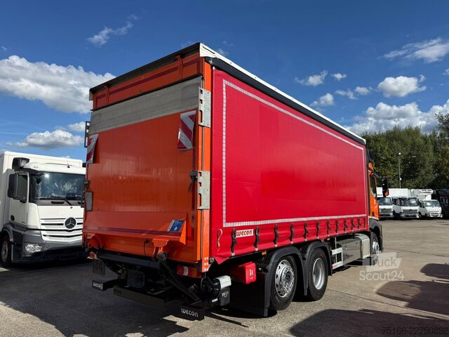 LKW mit Pritsche (offen) MERCEDES-BENZ ACTROS 2545 L Pritsche/Plane LBW 2 T*SCHIEBE*ADR