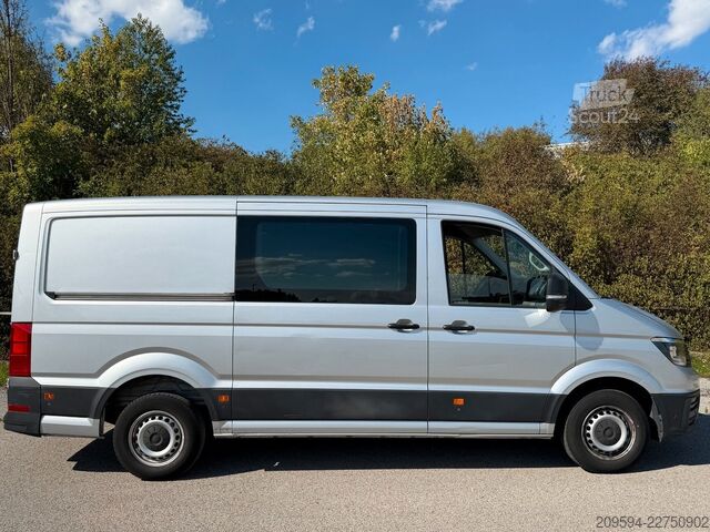Panelová dodávka VW Crafter Kasten 35 mittellang FWD, teilverglast