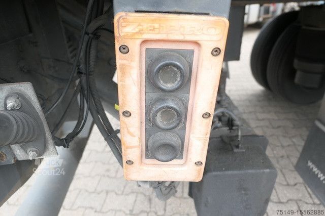 Hűtő félpótkocsi CHEREAU TECHNOGAM 250., Carrier, LBW, 1-Achser, Gelenkt