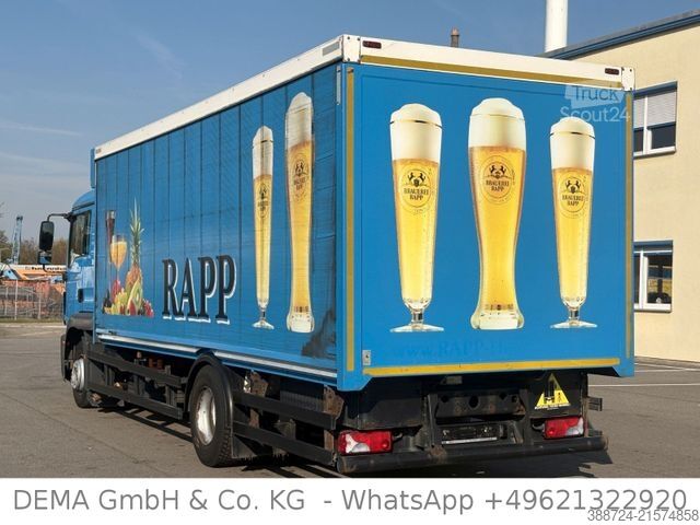 Camión de bebidas MAN TGM 15.250*elektrische Rollplane*E6b*Klima*TÜV*