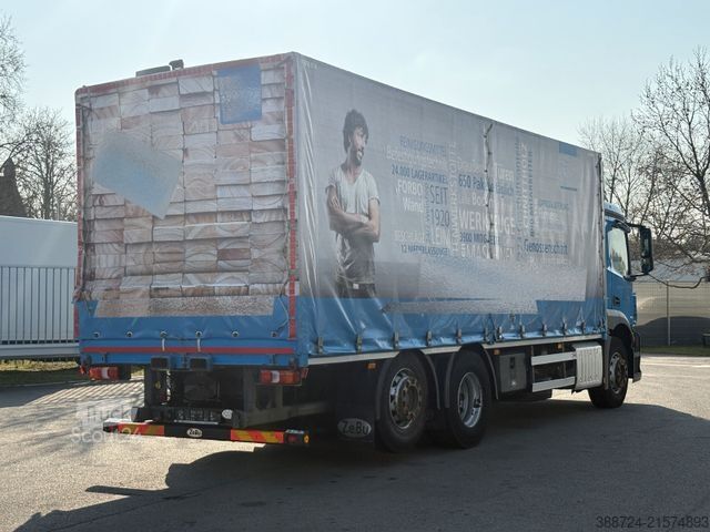Camion plateau avec bâche MERCEDES-BENZ Antos2536*E6c*Schwenkwand*Lenk+Lift*Klima*TÜV*