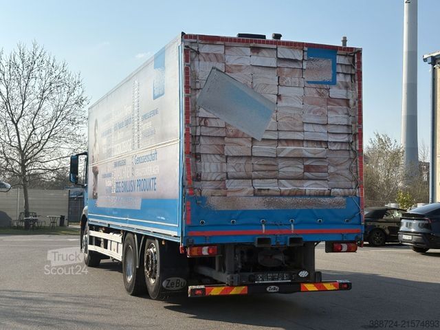 Camion plateau avec bâche MERCEDES-BENZ Antos2536*E6c*Schwenkwand*Lenk+Lift*Klima*TÜV*