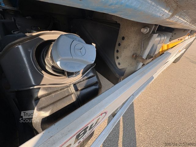 Camion plateau avec bâche MERCEDES-BENZ Antos2536*E6c*Schwenkwand*Lenk+Lift*Klima*TÜV*