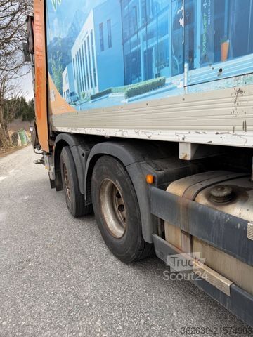 Çöp kamyonu MAN TGS 26.480 6X2 EEV MÜLLWAGEN BLATT LUFT LIFT GEL