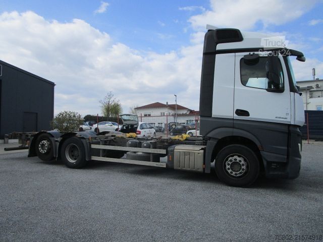 Camion porte-caisses amovibles MERCEDES-BENZ Actros 2548LL 6x2*MP4+Multi+KLIMA+Standart*