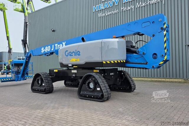 Телескопічна платформа Genie S-80J Trax Valid inspection, Diesel, 4x4 Drive, 26