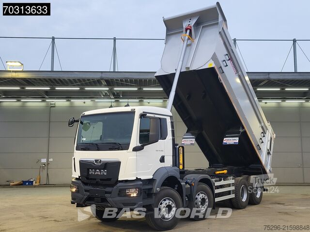 Ribaltabile MAN TGS 41.480 8X4 NEW! 26m3 Tipper Full Steel susp...