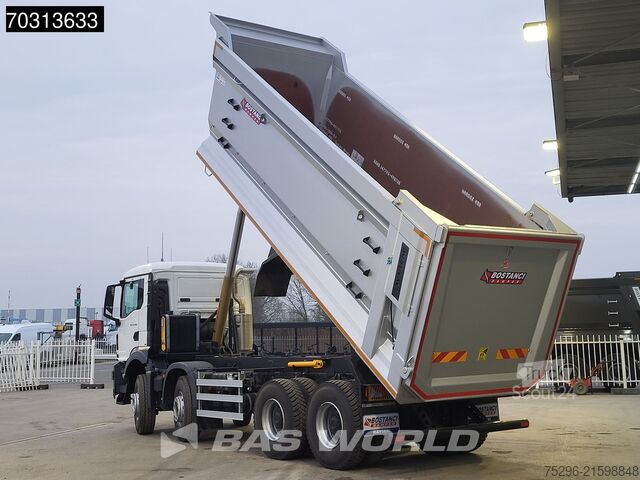 Ribaltabile MAN TGS 41.480 8X4 NEW! 26m3 Tipper Full Steel susp...