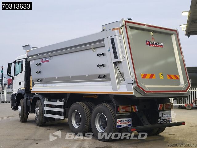 Ribaltabile MAN TGS 41.480 8X4 NEW! 26m3 Tipper Full Steel susp...
